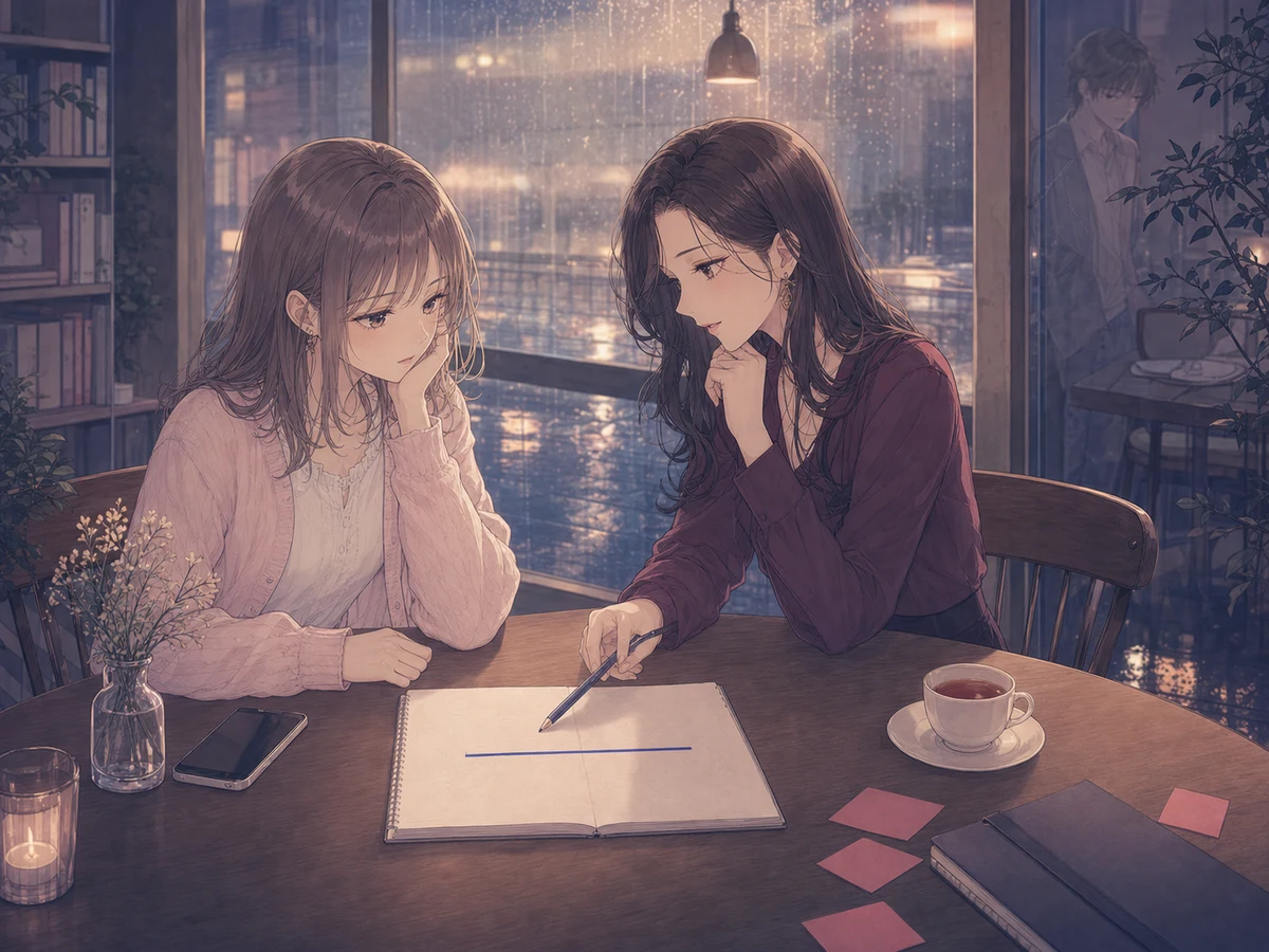 曖昧な関係とは？付き合っていないのに離れられない恋の整理のイメージ画像
